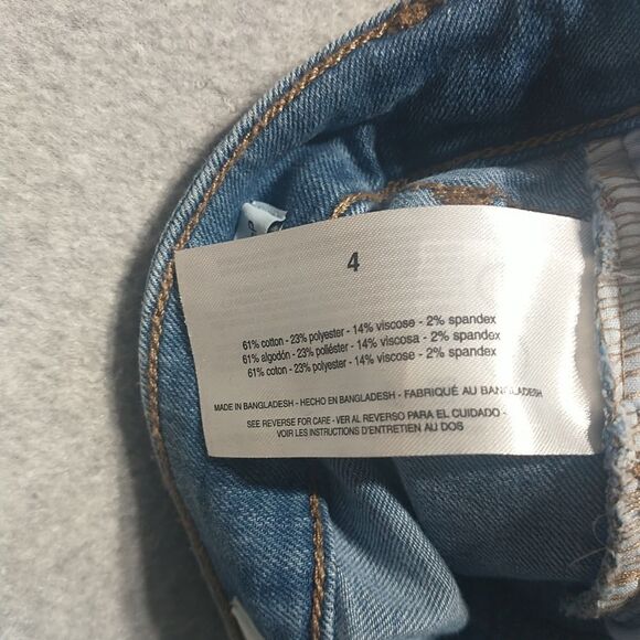 Women's SZ 4 Nine West Gramercy Denim Jeans Cropped NWT. - Picture 8 of 10